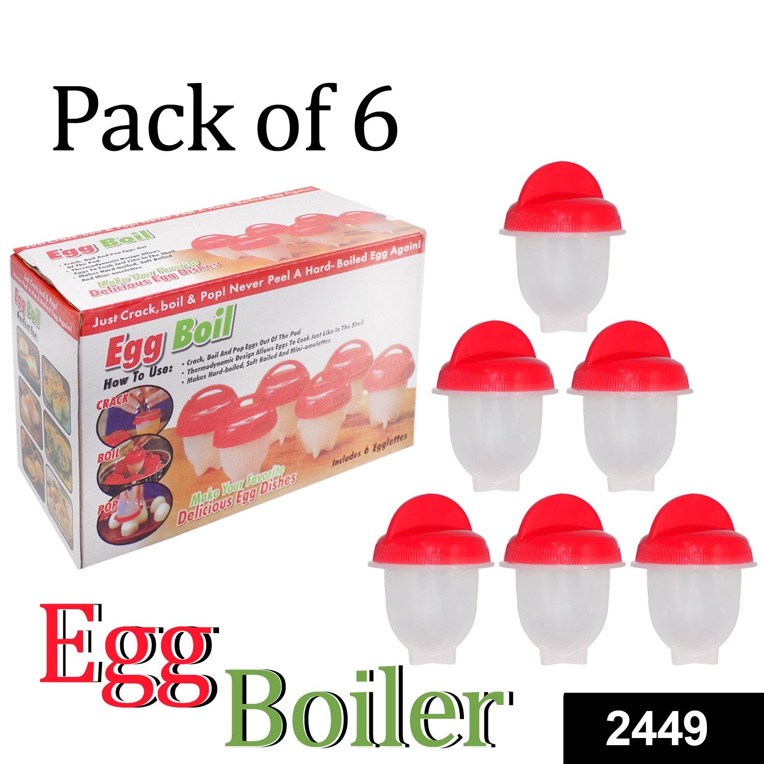 2449 Nonstick Eggs Boiler Cookers Without Egg Shell 2449 Nonstick Eggs Boiler Cookers Without Egg Shell